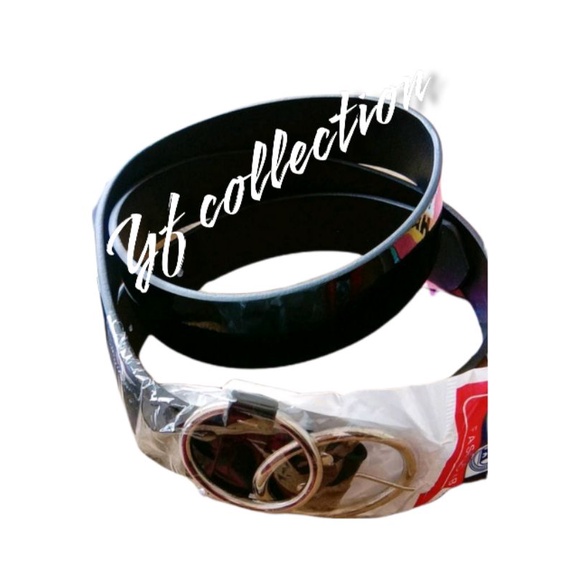 0IKAT PINGGANG WANITA WOMEN BELT DOUBLE RING PREMIUM MODEL KEKINIAN