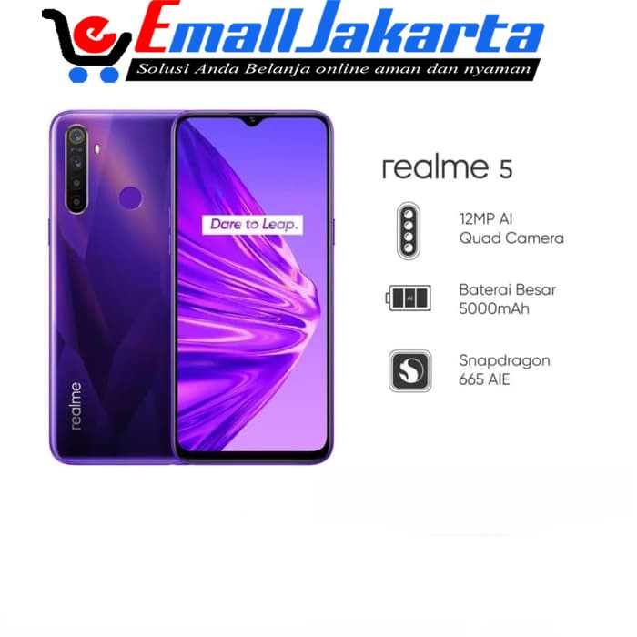 Realme 5 Ram 3GB Rom 32GB Garansi Resmi