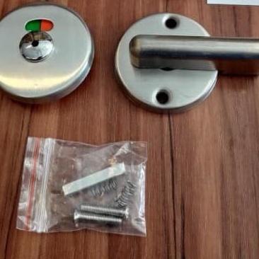 Grendel Kunci Pintu Partisi Toilet Harfit / Grendel Indikator Toilet