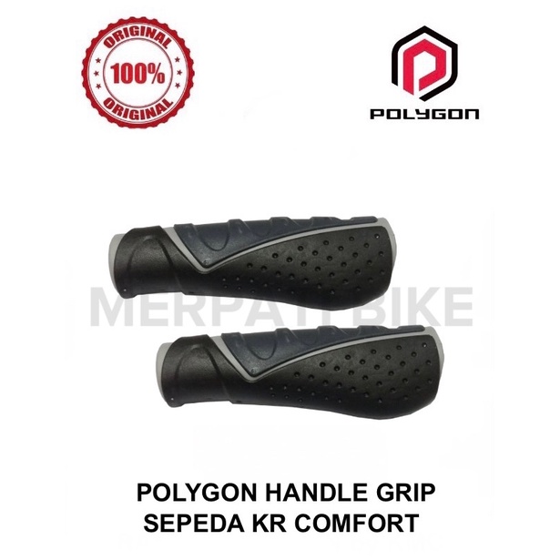 Hand Grip Polygon Handle Grip Sepeda KR Comfort Original Polygon
