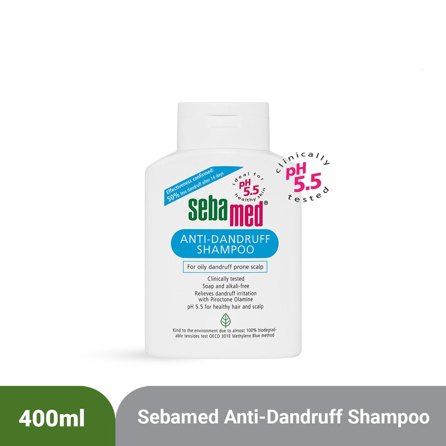 SAMPO ANTI KETOMBE SEBAMED 400ML ANTI-DANDRUFF SHAMPOO