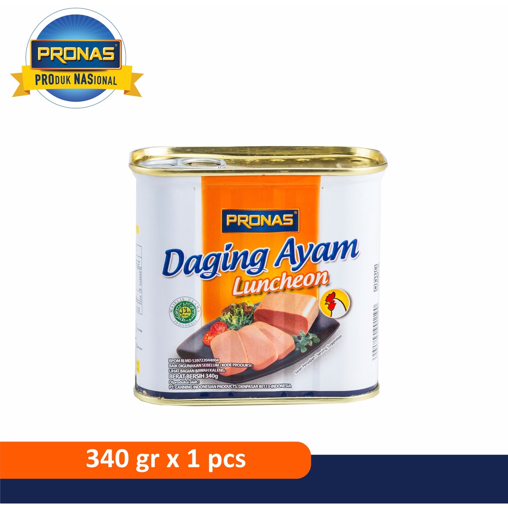 Pronas Luncheon Ayam (Daging Ayam Blok Serbaguna) 340g