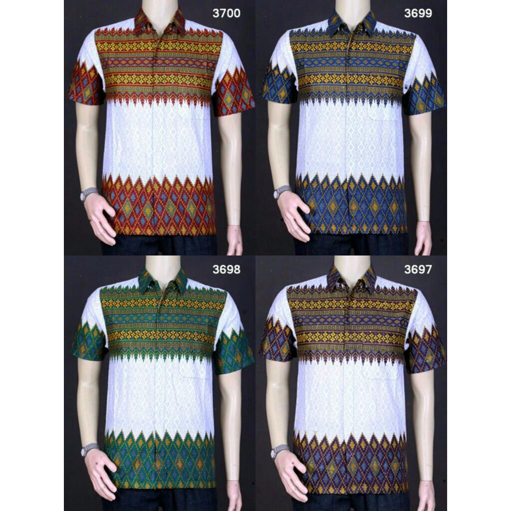 Model Baju Kemeja Batik Modern Pria || Assikah Batik