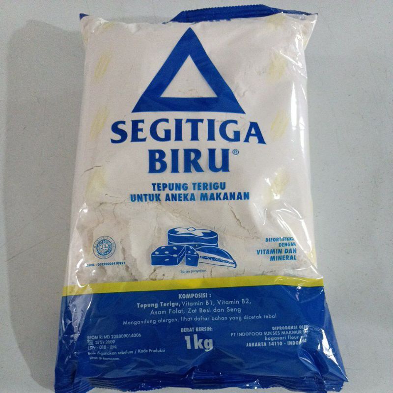 

Tepung Terigu Segitiga Biru 1 kg