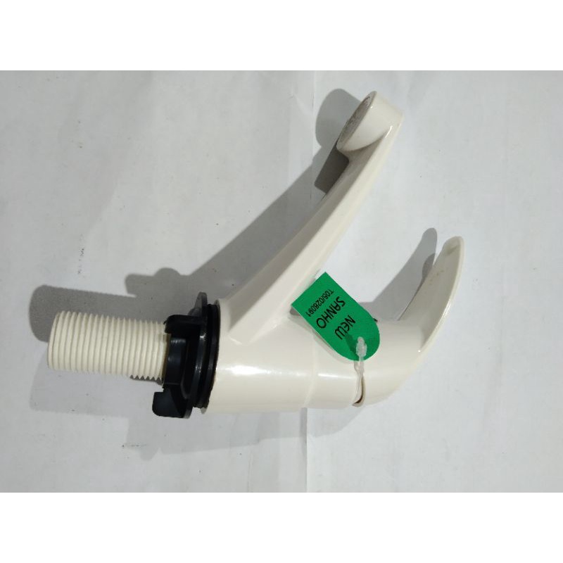 Kran wastafel pvc drat 1/2"