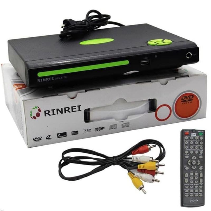 DVD Player Rinrei Plastik Optik Samsung