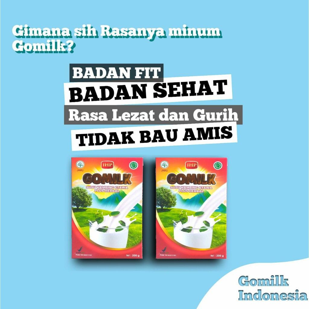 

SUSU KAMBING ETAWA GOMILK | Suplemen Obat Maag Asam Lambung Asma Hipertensi Kolesterol Bumil Busui