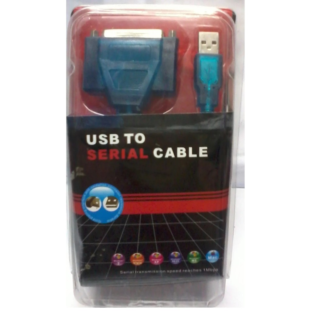 Kabel Usb To Paralel DB-25 Female