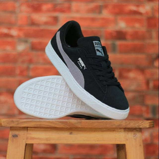PUMA SUEDE BLACK LIST GREY ORIGINAL