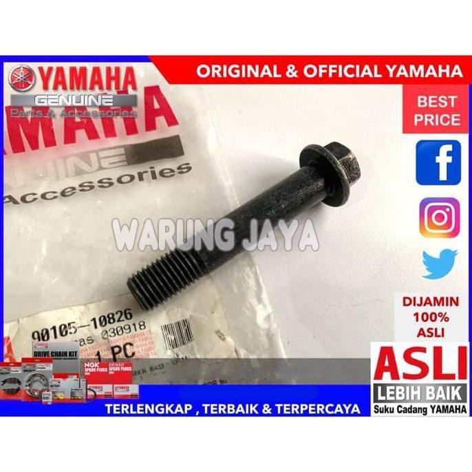 Baut Arm Relay / Shock Belakang Vixion 2007-2011 Asli Original Yamaha