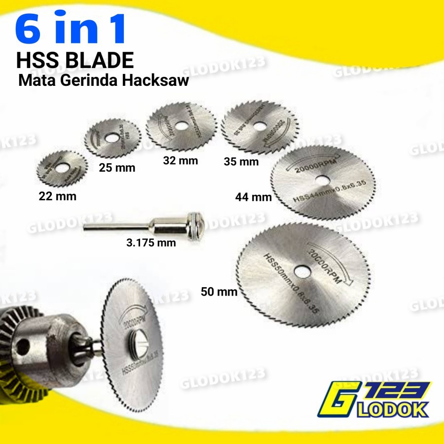 Mata Gerinda Mini Grinder Mesin Bor Potong Pemotong Kayu Cutting Disc