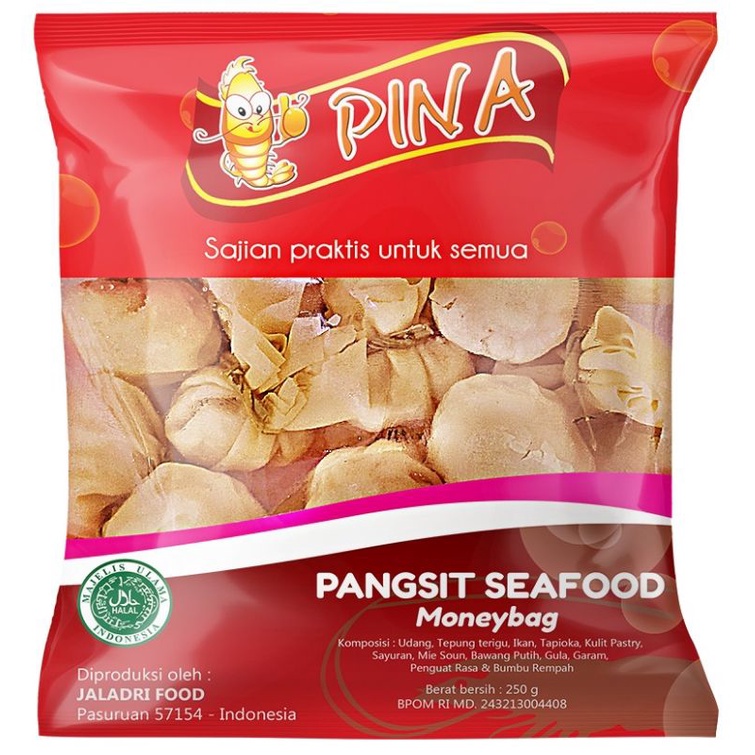 

PINA Pangsit Seafood 250gr