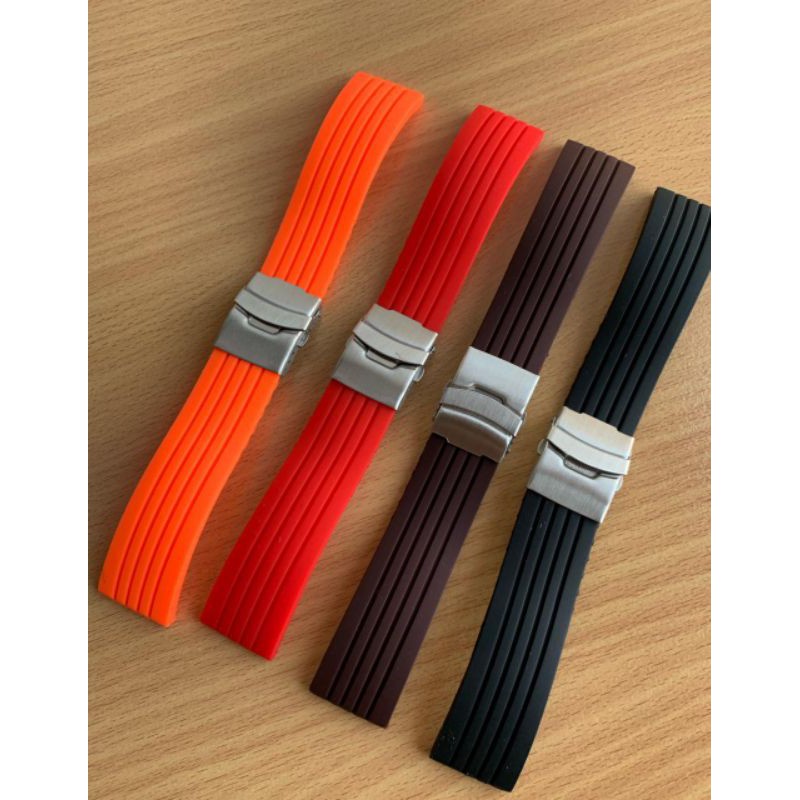 Strap Tali Jam Tangan Karet lembut Terlaris nyaman lengkap