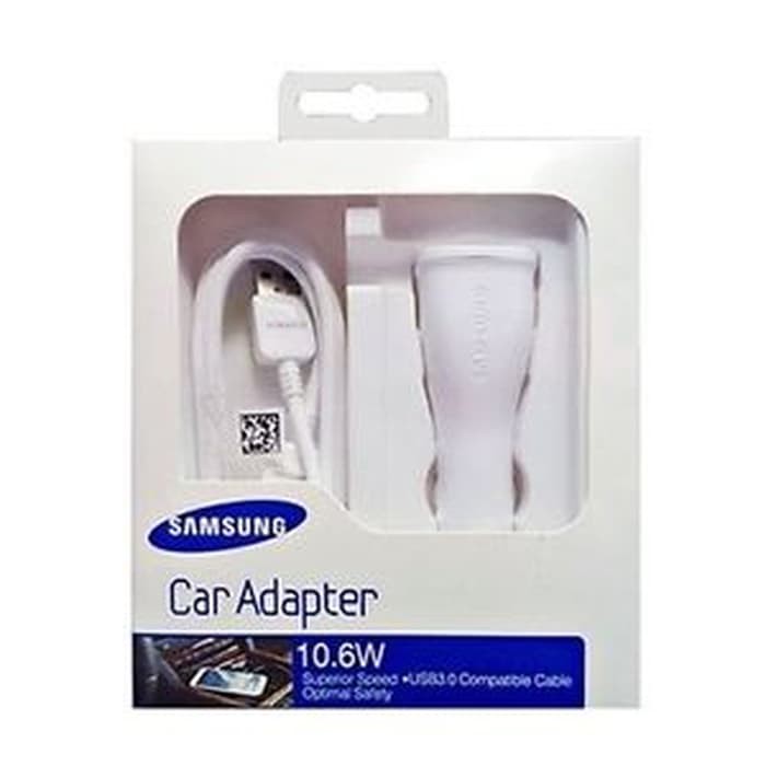 Produk Original Car Charger SAMSUNG 10.6W Car Adapter ( note3  s5)