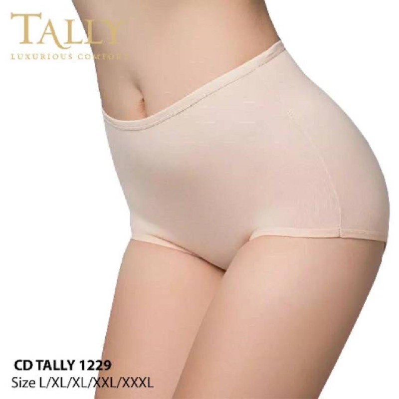 TALLY CD CELANA DALAM 1229 I KATUN BAMBOO | HIGH WAIST / MAXI | M-XXXL