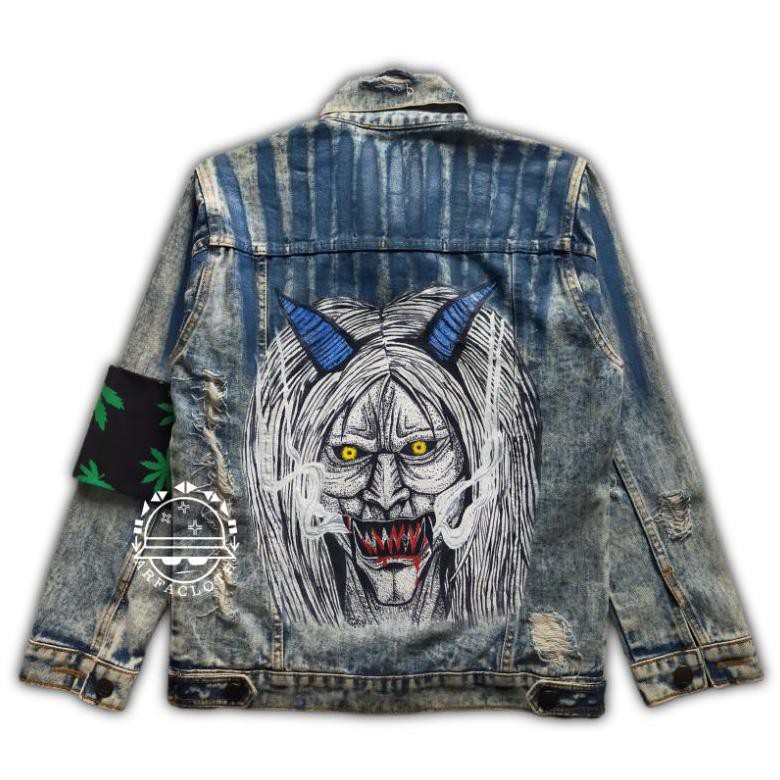 

ARFACLOTH / DENIM JACKET LUKIS / FUIN RETRO
