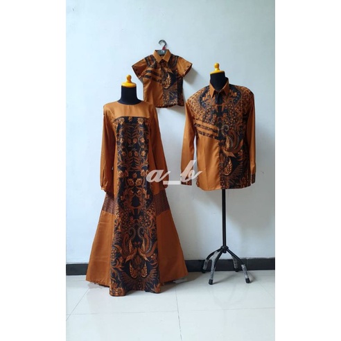 Gamis Sogan-Custom Made-Pre Order-Gamis Batik- Abaya Wanita Muslimah Syar'i-Sarimbit Batik-Custom Si