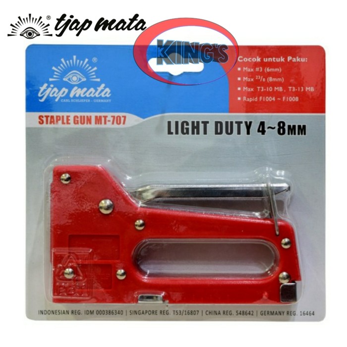 

STAPLES GUN MT 707 TJAP MATA 4-8 MM LIGHT DUTY