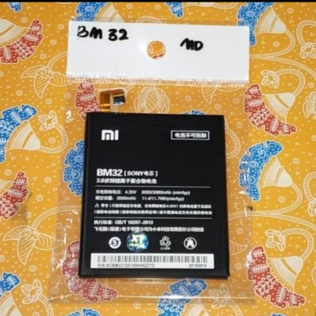 BATERAI XIAOMI MI4 bm32 original battery battle batre