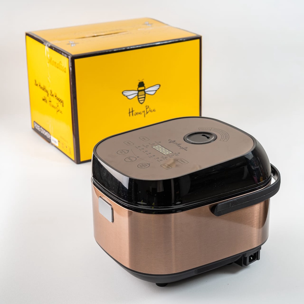 RICE COOKER  LOW CARBO HONEYBEE 1.8LT MONALISA GOLD