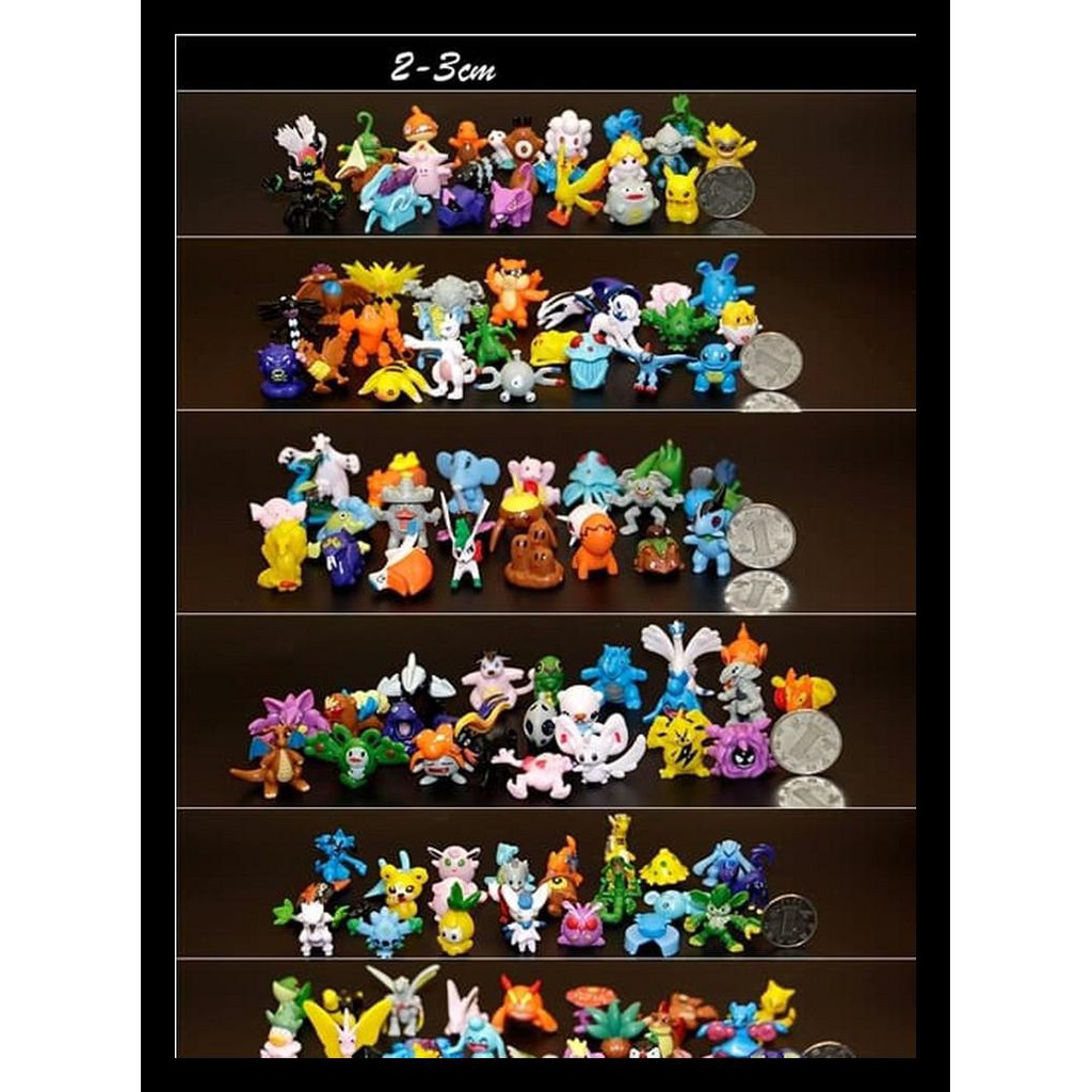 Update Figure Pokemon Termurah / Topper Kue Pokemon / Topper Cake Pokemon Action Figure Murah Al6