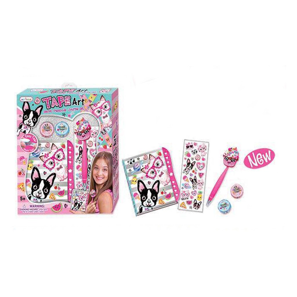 

Mainan Edukasi Bydesign - Hot Focus TAPE ART SECRET PASSCODE JOURNAL / 256SR BP