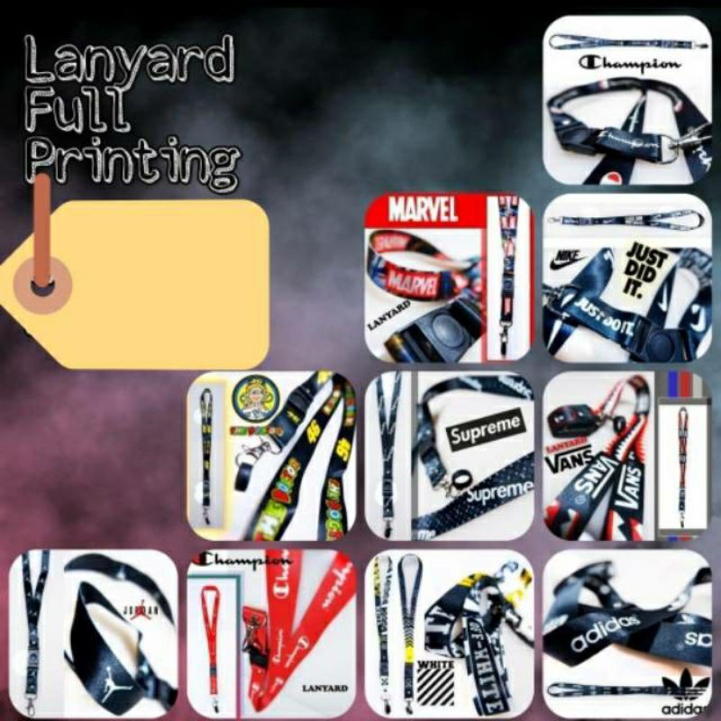 

tali lanyardd printing