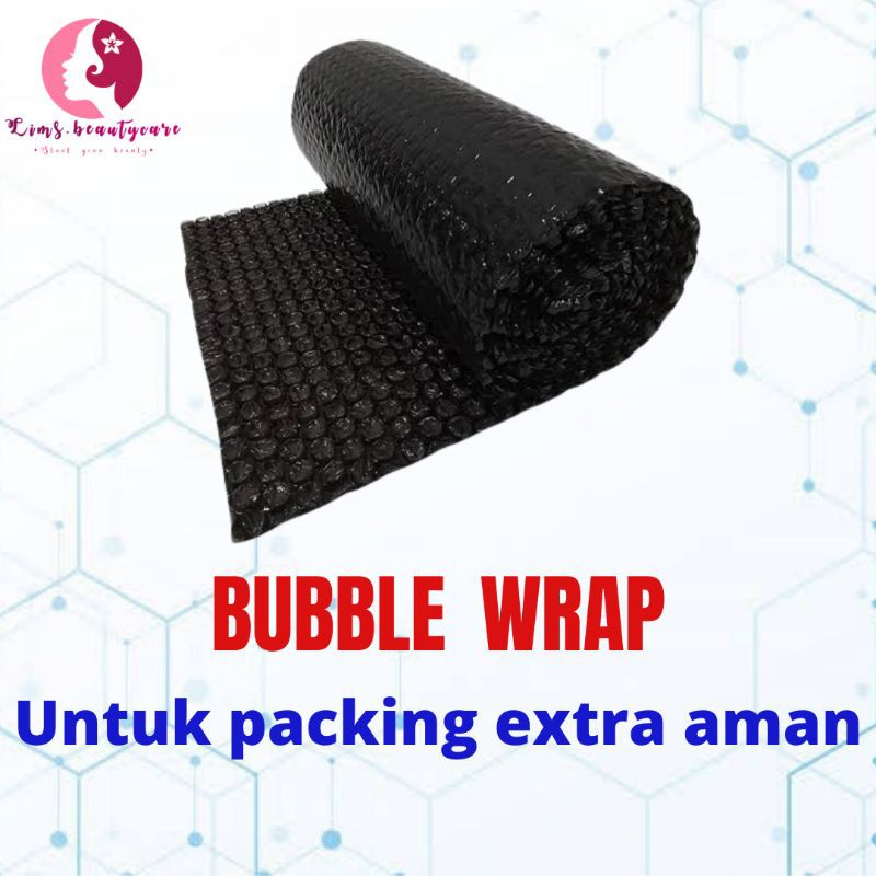 

BUBBLE WRAP Tambahan Packing Buble Plastik Gelembung Udara Pembungkus Barang