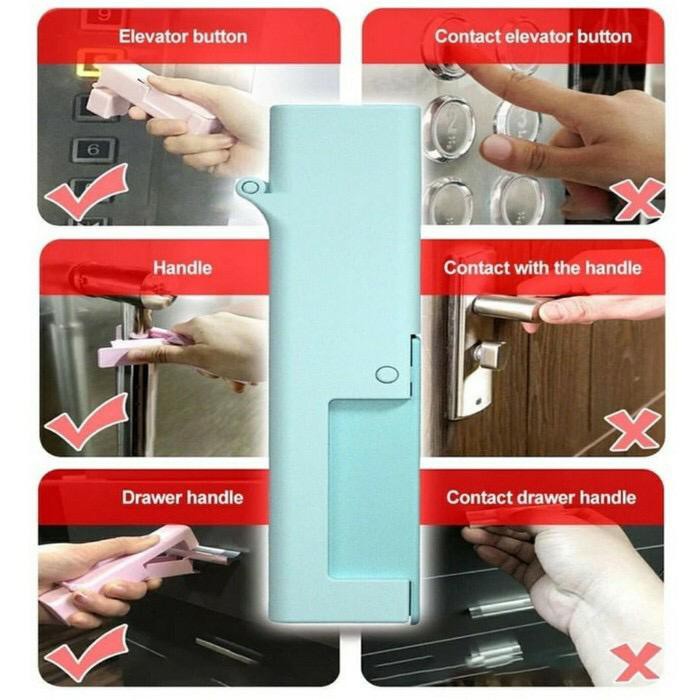 [MH] Door Opening Tool Alat Bantu Buka Pintu Pencet Tombol Lift disinfektan Tools Alat bantu