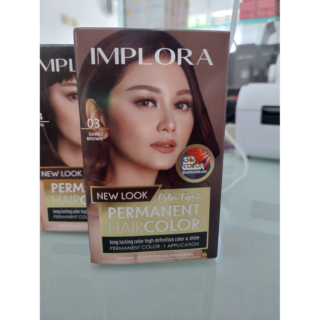 IMPLORA SEMIR NEW LOOK PERMANENT HAIR COLOR - CAT PEWARNA RAMBUT