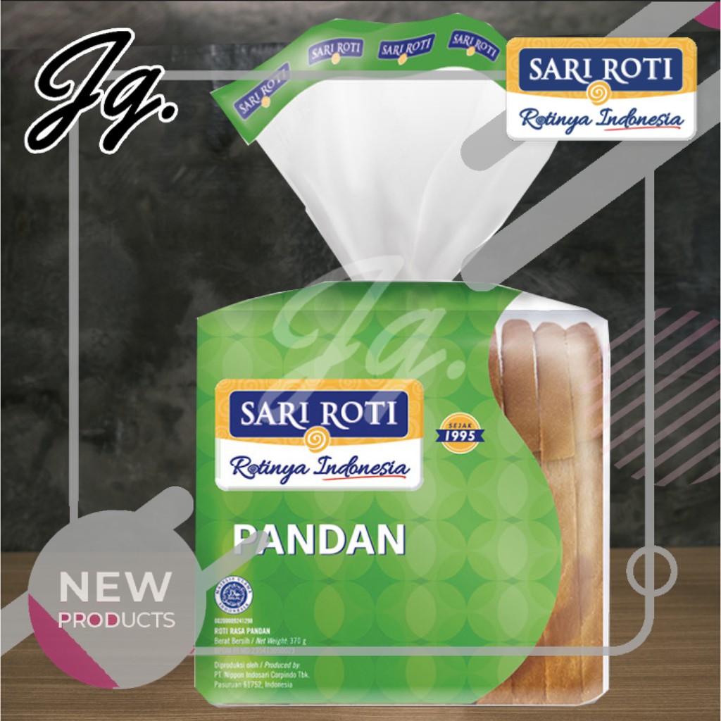 

SARI ROTI TAWAR PANDAN 370 GRAM