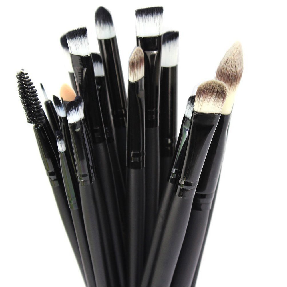 Brush Make up Brush 20 Set / Kuas Make Up - Black