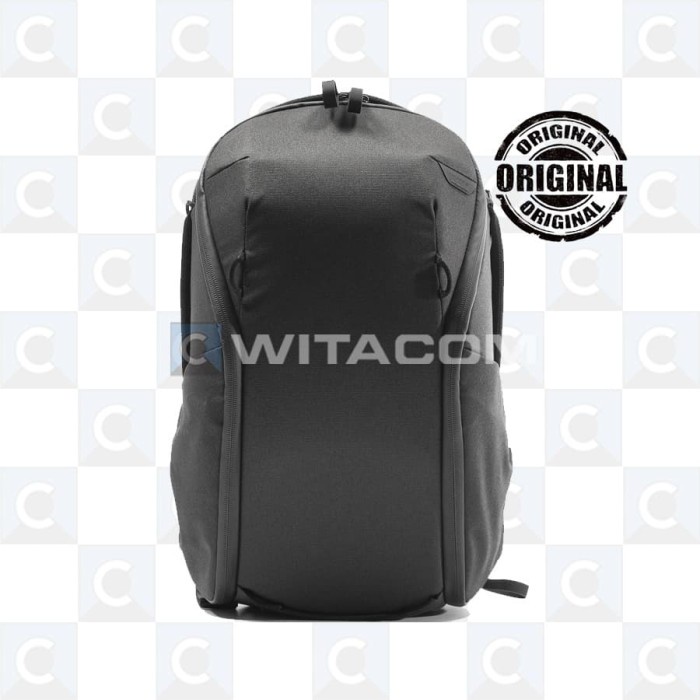 Kamera-Ransel-Tas- Peak Design Backpack 20L Zip V2 Black -Tas-Ransel-Kamera.