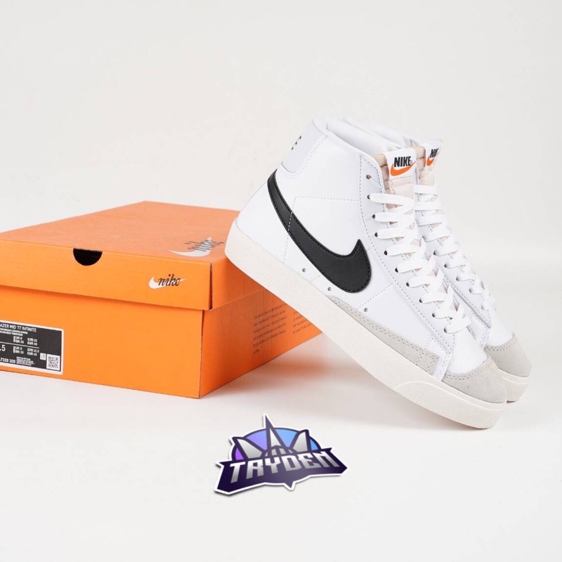 Nike Blazer Mid 77 Vintage White Black