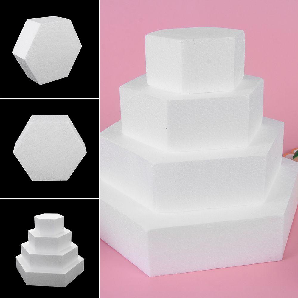 Solighter Cetakan Kue Busa Dekorasi Pesta Bakeware Sugarcraft Polystyrene Model Praktek