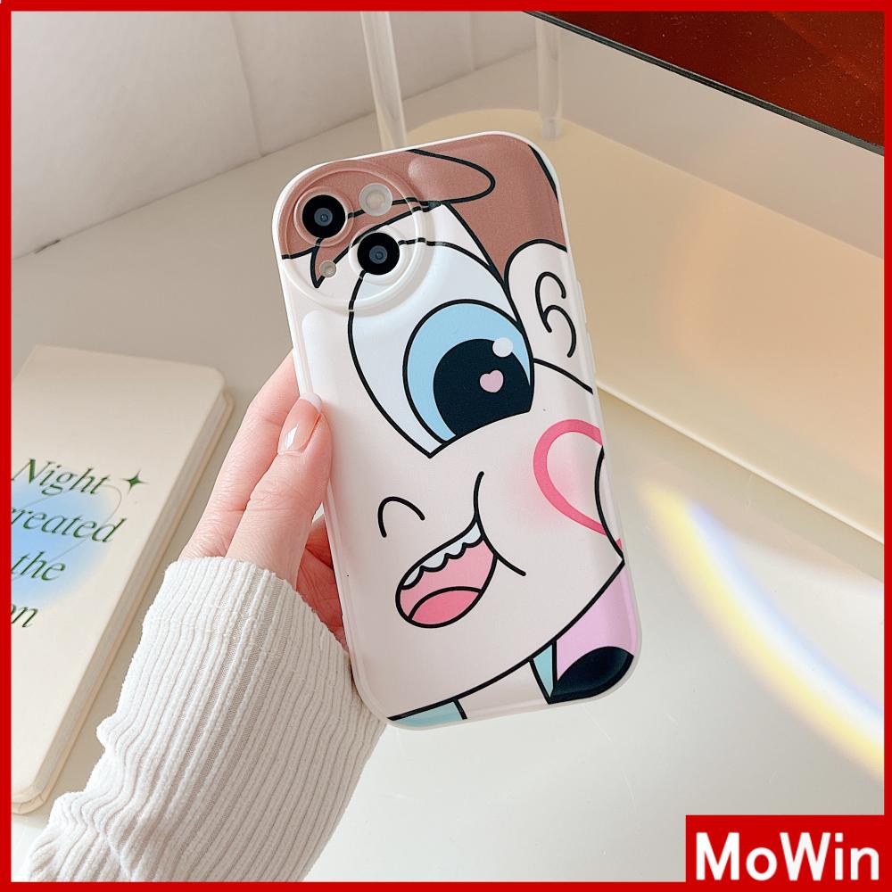 iPhone Case Silicone Soft Case Airbag Shockproof Protection Camera Cartoon Cute Couple Case Compatible For iPhone 11 Pro Max 13 Pro Max 12 Pro Max 7Plus xr XS Max