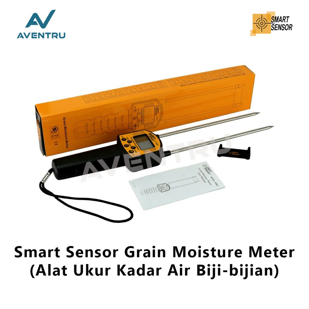 Grain Moisture Meter Alat Pengukur Kadar Air Curah Jagung Beras Gandum