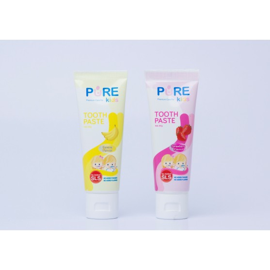 Pure Kids  Toothpaste Strawberry &amp; Banana 50gr