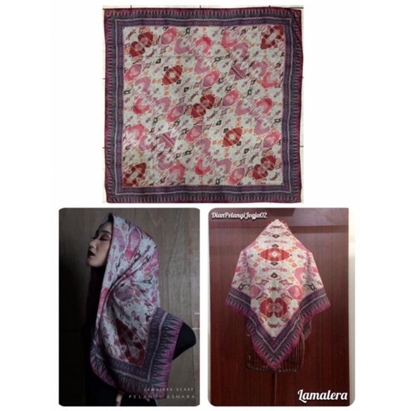 preloved pelangi asmara scarf labuan asmara
