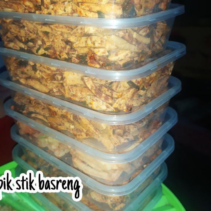 

☄️Silver Promo keripik stik basreng box 500Ml Renyah gurih extra daun jeruk #PRICEPOOL