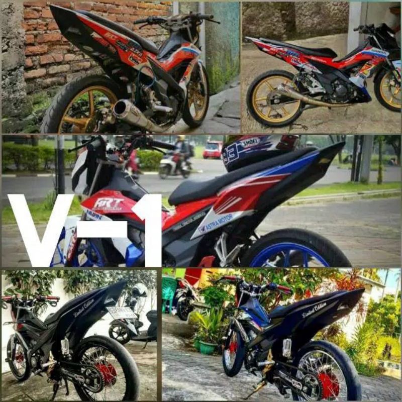 Undertail Honda Sonic 150, undertail honda