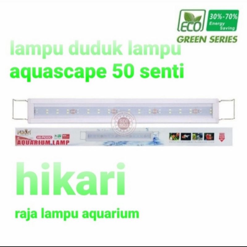 lampu duduk atas aquarium hikari lampu aquarium aquascape 50cm