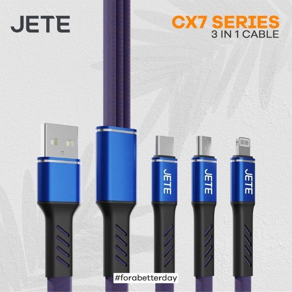 BUNDLING JETE AGUSTUSAN Earphone HA1 + Kabel CX7 + Charger C81 + Pouch