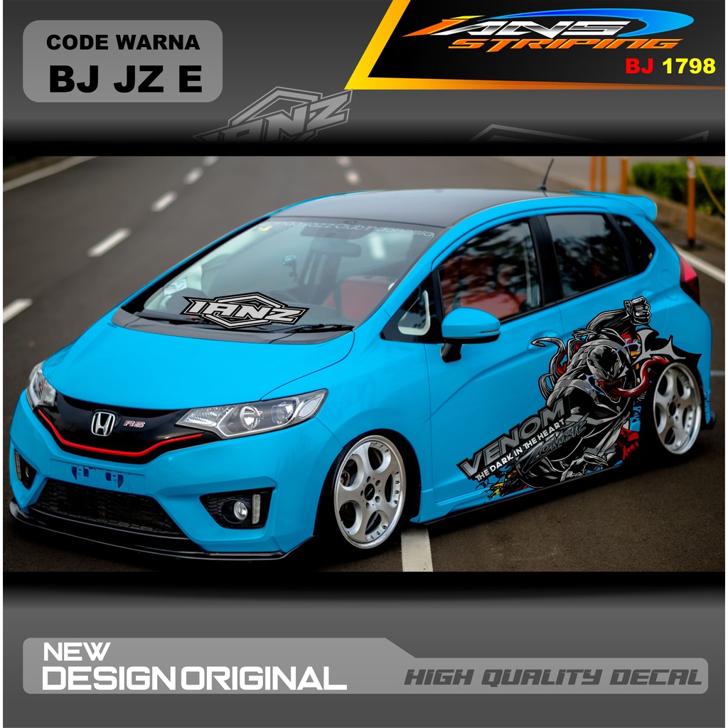 STIKER MOBIL HONDA JAZZ MOBIL AGYA AYLA AVANZA DLL / STIKER VARIASI MOBIL / DECAL STIKER MOBIL