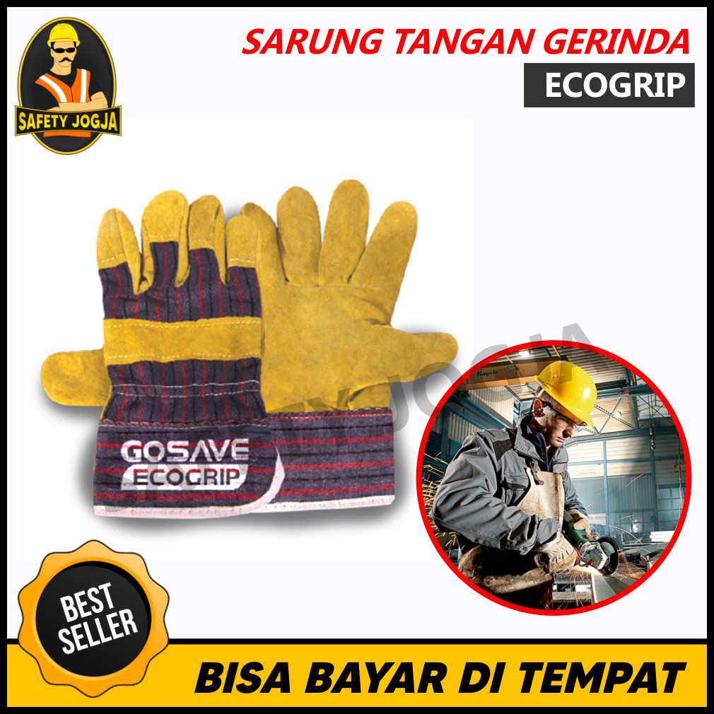 Sarung Tangan Las Kombinasi Ecogrip murah