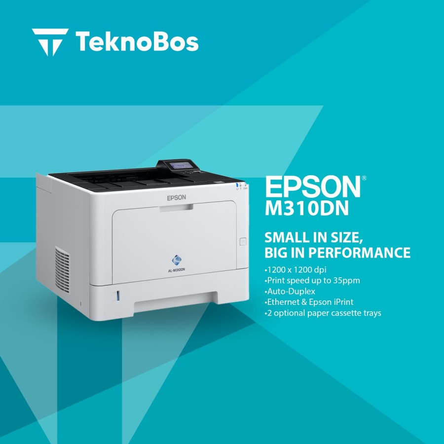 Epson WorkForce AL-M310DN Printer Laser Hitam Putih A4