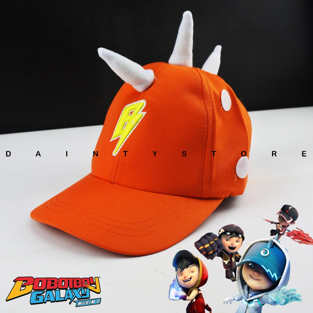 TOPI BOBOIBOY ANAK LAKI-LAKI PEREMPUAN TOPI ANAK LUCU