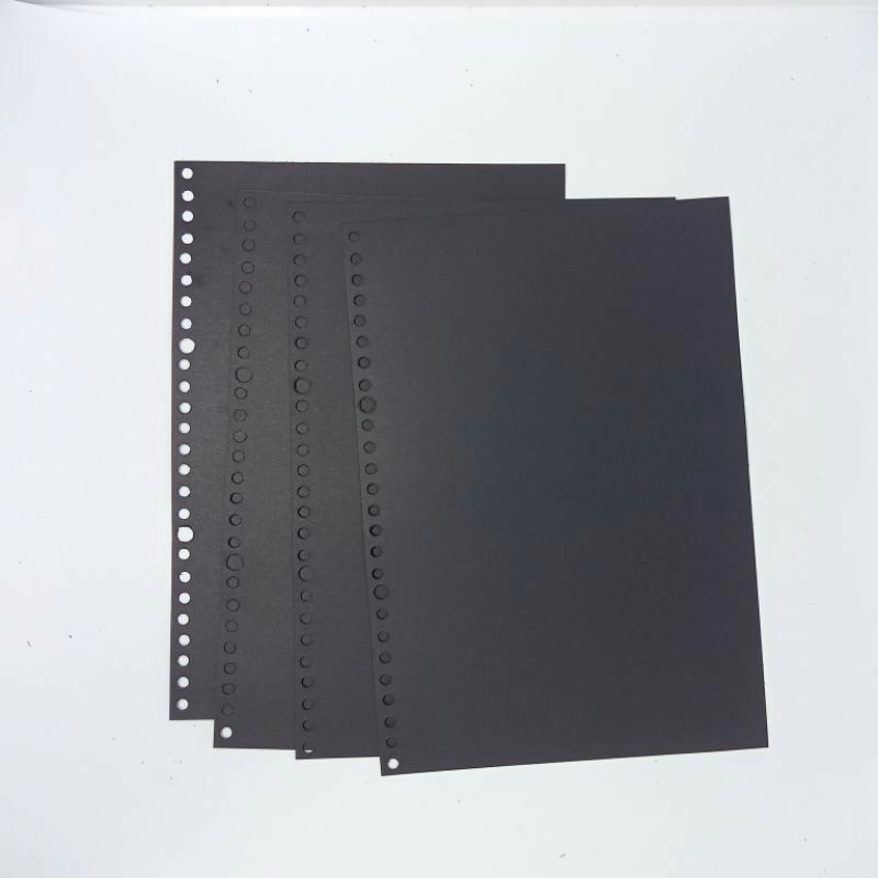 

LOSSE LEAF BLACK PAPER/BLACK PAPER B5/LOSSE LEAF B5/BLACK PAPERlosseleaf#isinotes#isibinder#blackpapermurah#losseleafblackpapermurah#kertashitam#kertasfile