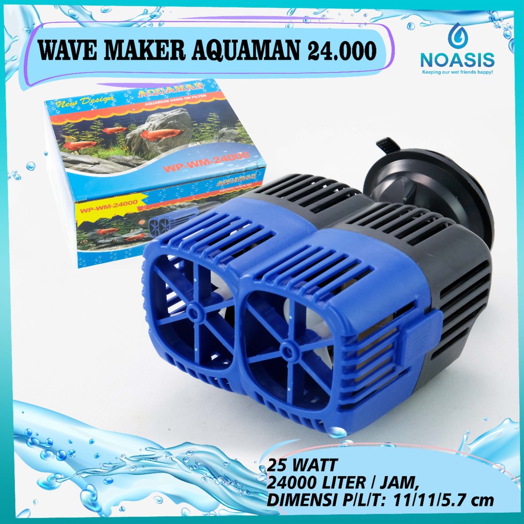 WAVE MAKER AQUARIUM RECENT AA WM 24000 PEMBUAT GELOMBANG