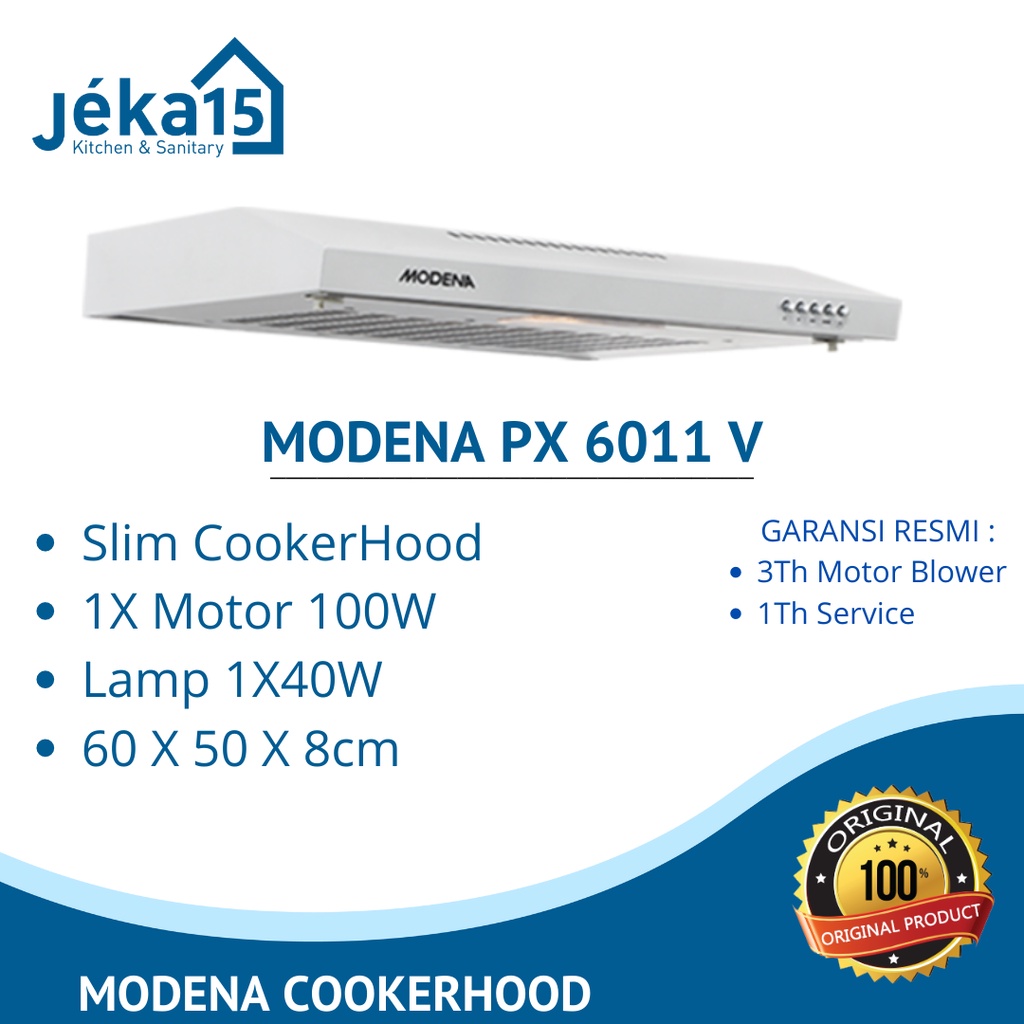 MODENA AX 2711 CABK PURIFIER SLIM HOOD PENYEDOT ASAP